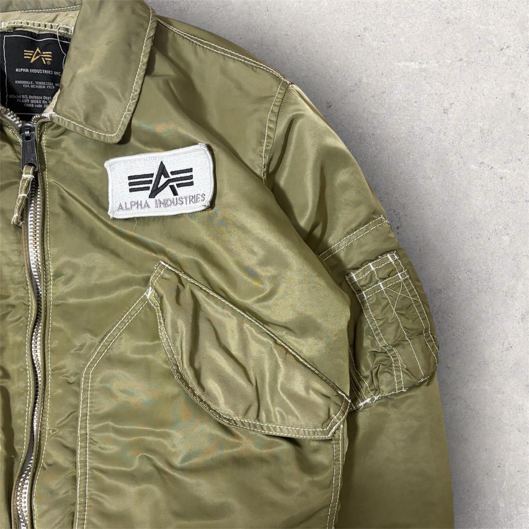 90s ALPHAINDUSTRIES CWU-45/Pフライトジャケット