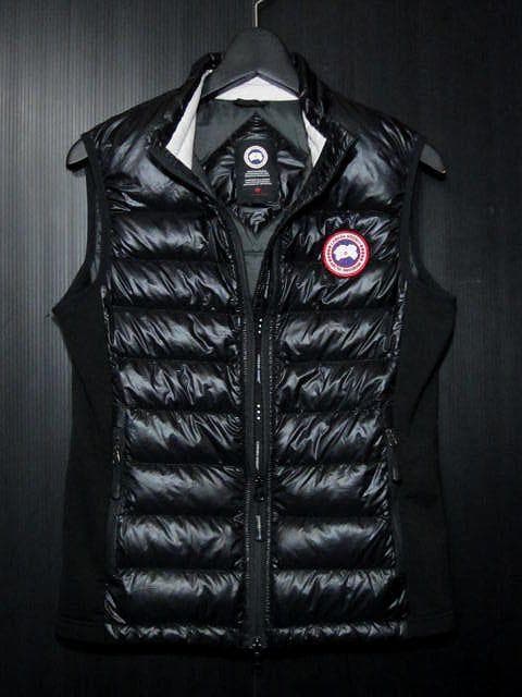 美品 カナダグース ハイブリッドライト 　ダウンベスト ジャケットパカップル収納