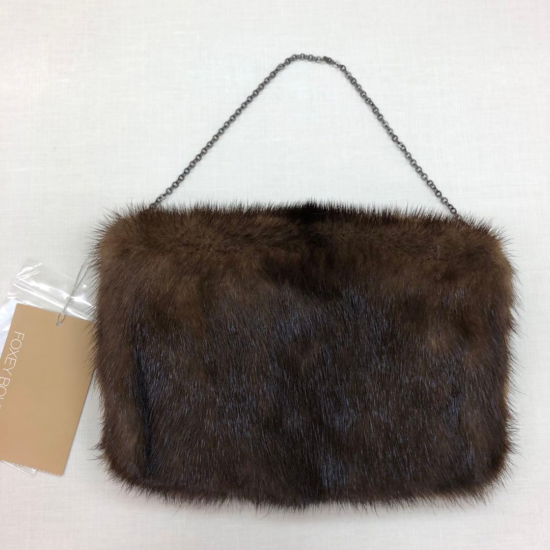 ★最終値下げ★ FOXEY ミンクファー パーティバッグ