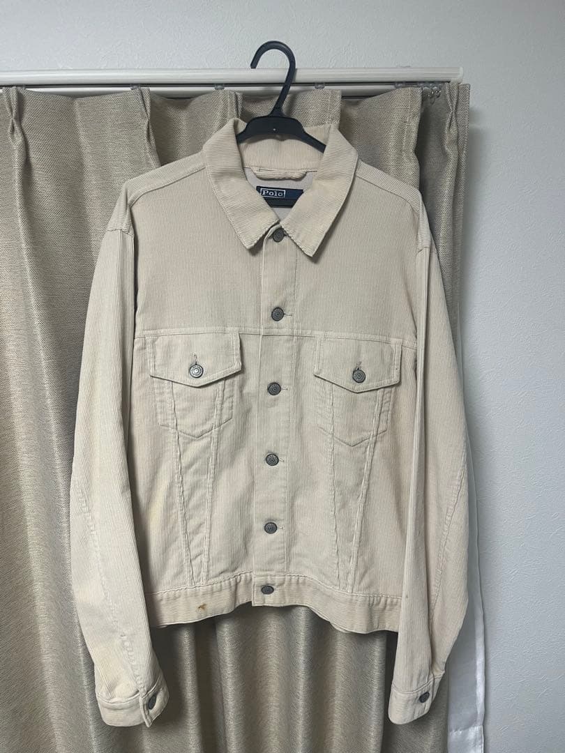 Polo by Ralph Lauren ベージュ ジャケット L コーデュロイ
