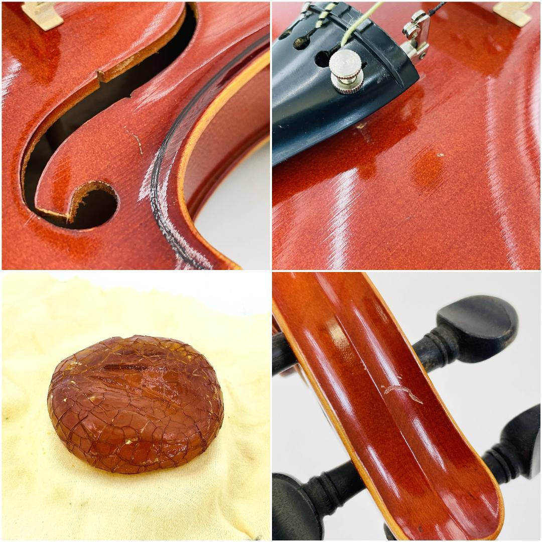 スズキバイオリン No.102 1969 1/2 弓 ハードケース付き【整備品】