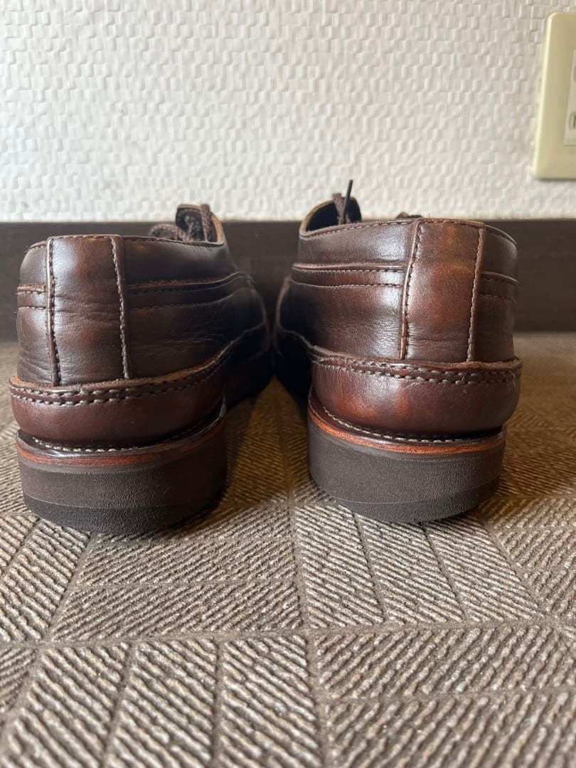 ラッセルモカシン　フィッシングオックスフォード　US9 27cm クロムエクセル