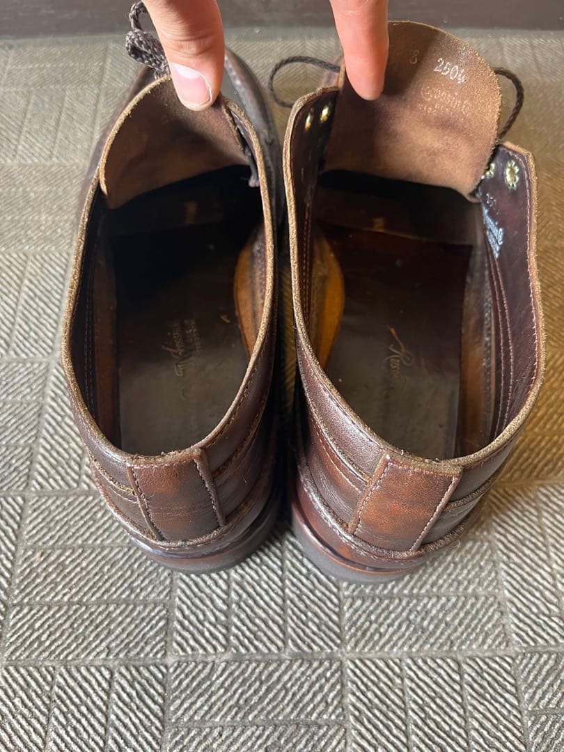 ラッセルモカシン　フィッシングオックスフォード　US9 27cm クロムエクセル