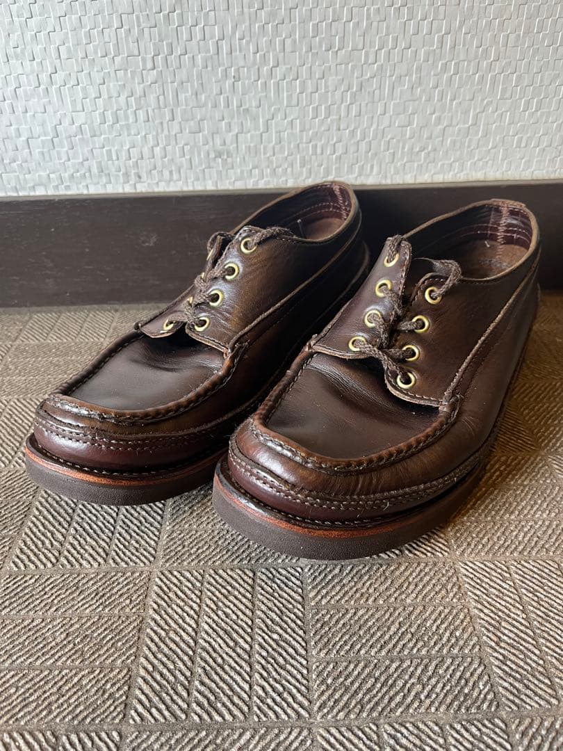 ラッセルモカシン　フィッシングオックスフォード　US9 27cm クロムエクセル