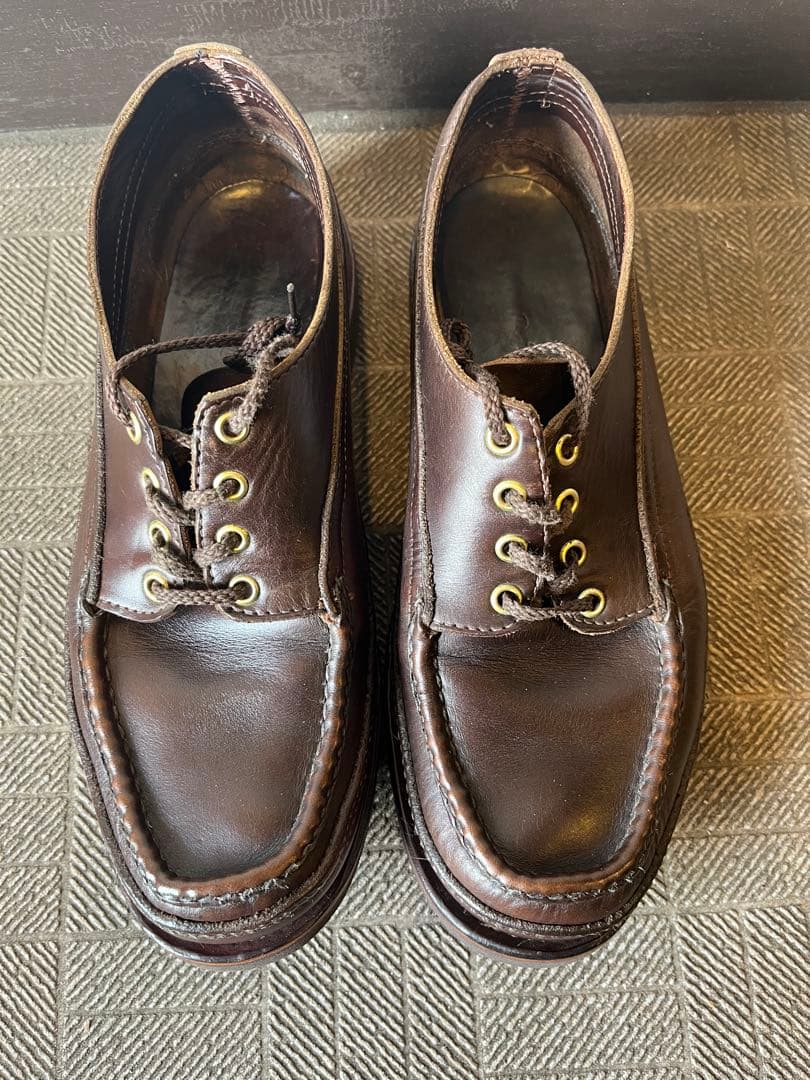 ラッセルモカシン　フィッシングオックスフォード　US9 27cm クロムエクセル