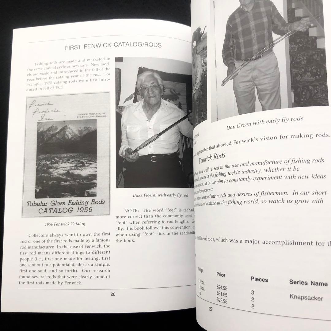 フェンウィック 写真資料集「Fenwick」フェンウィックの歴史とロッド