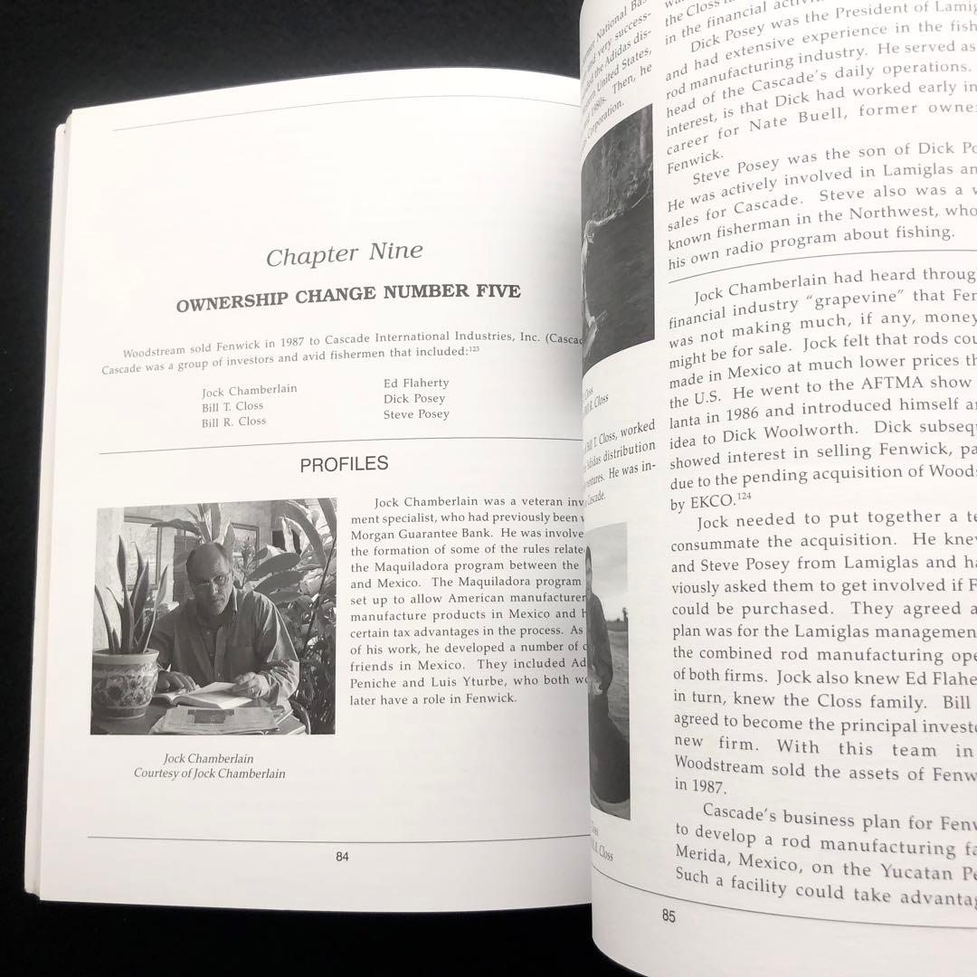 フェンウィック 写真資料集「Fenwick」フェンウィックの歴史とロッド