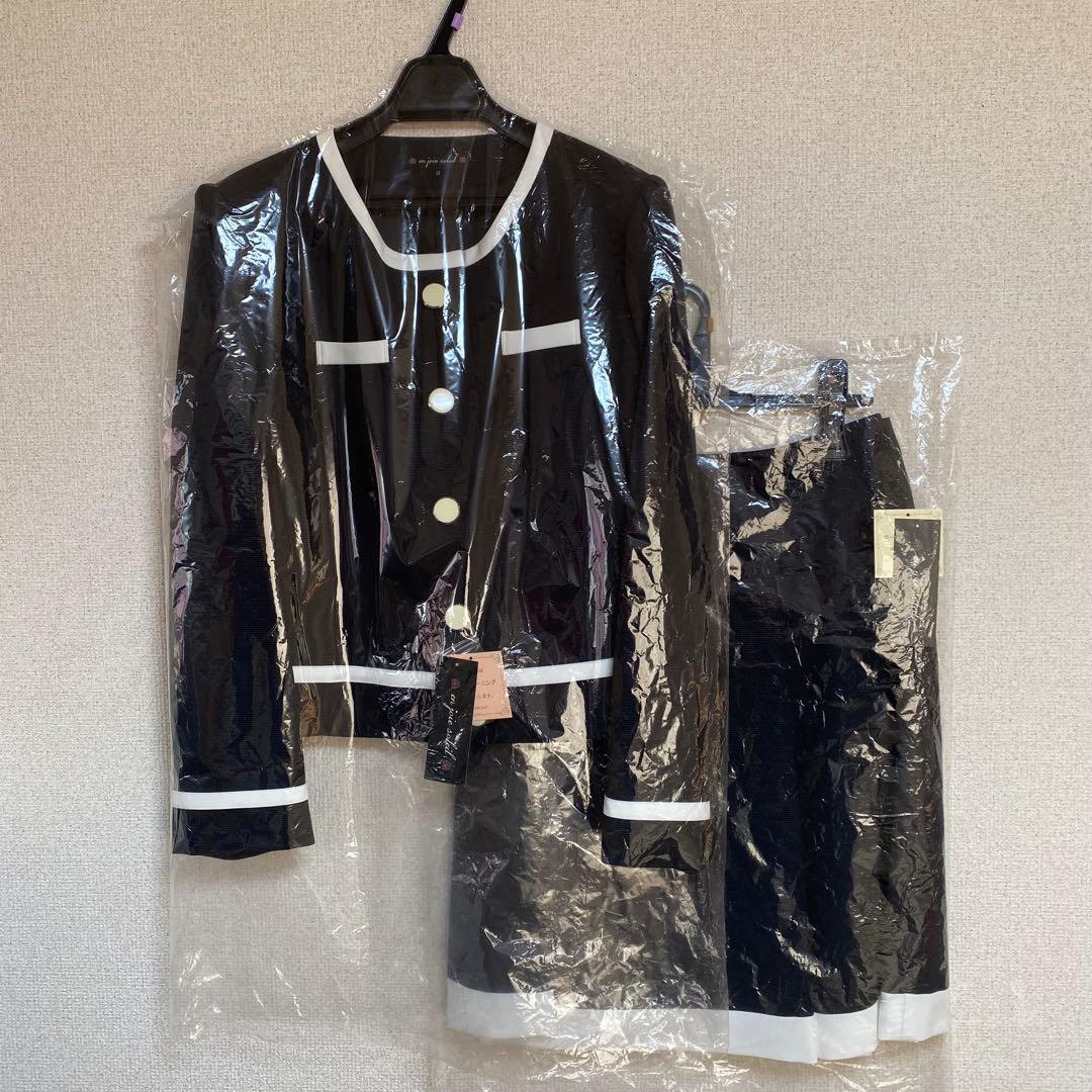【新品タグ付き】アンジョア 事務服 17号 15号 ジャケット スカート セット