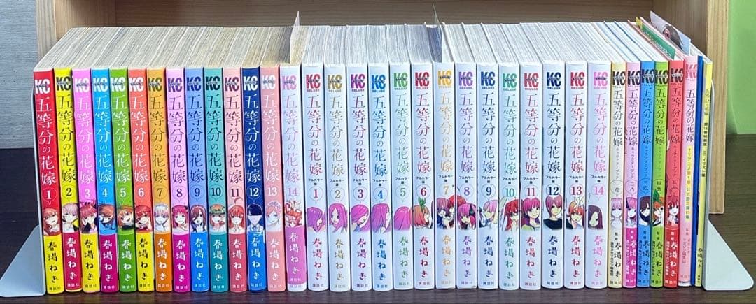 五等分の花嫁 全巻 全14巻 初版多数 関連本付き