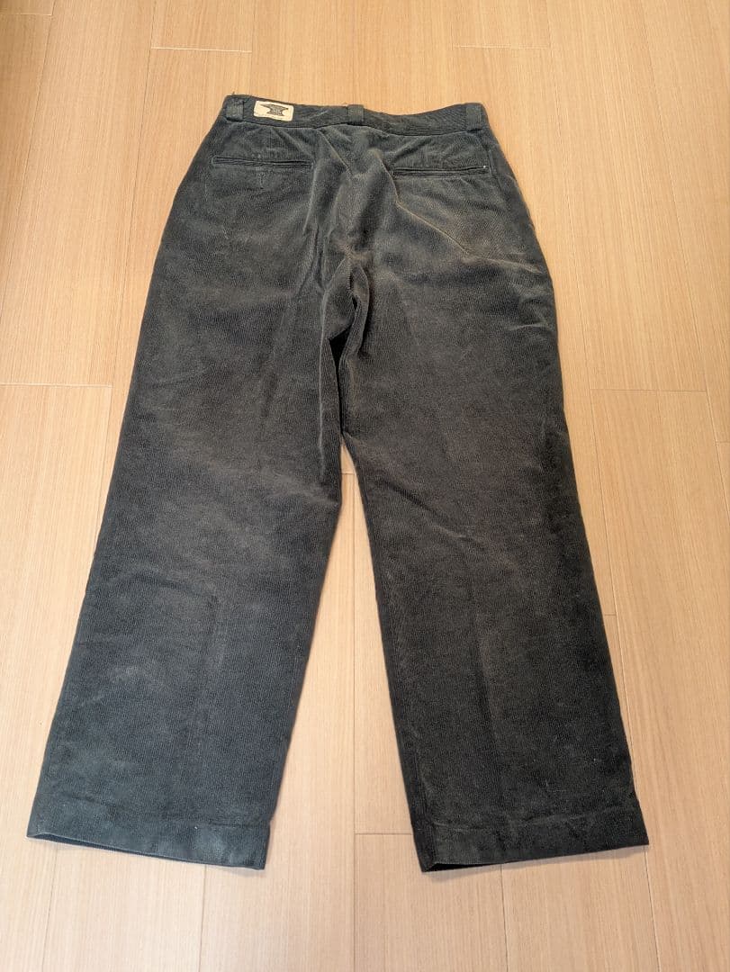 アットラスト ATLAST&CO コーデュロイパンツ 緑 32 Lot.540