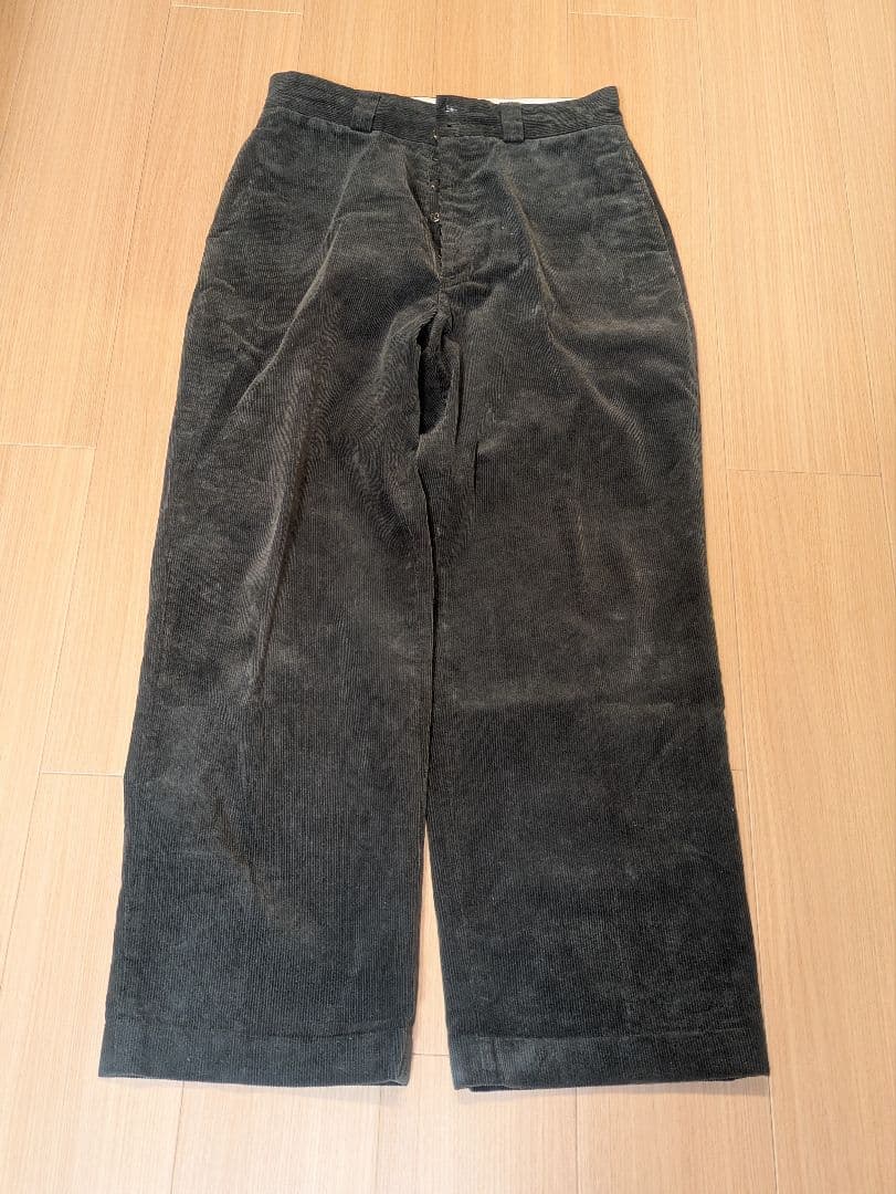 アットラスト ATLAST&CO コーデュロイパンツ 緑 32 Lot.540