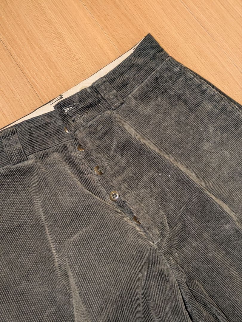 アットラスト ATLAST&CO コーデュロイパンツ 緑 32 Lot.540