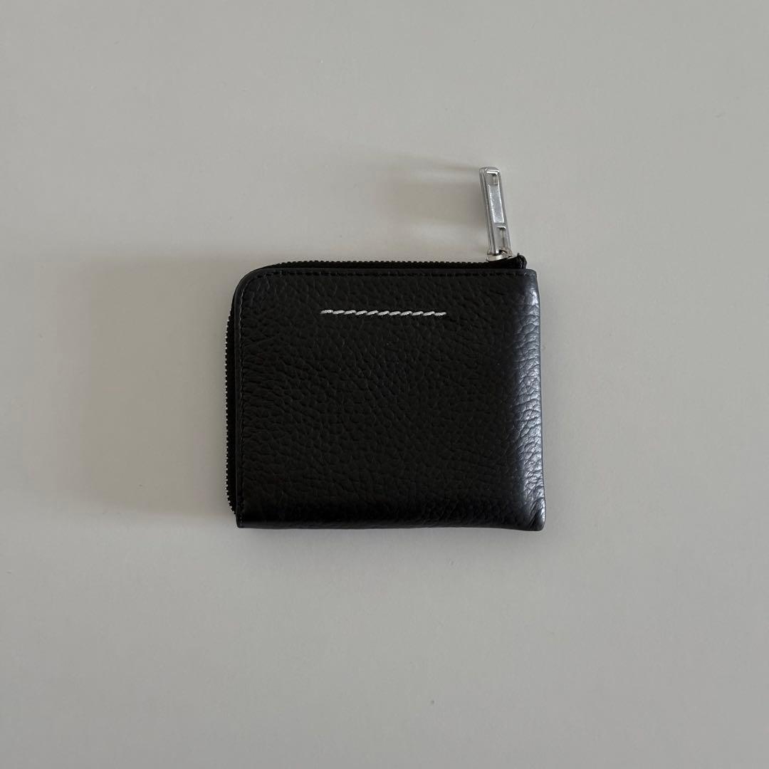 エムエムシックス メゾンマルジェラ L字ファスナーウォレット