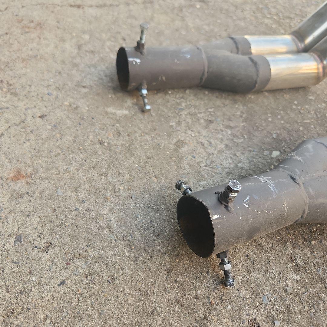 竹槍マフラーカッター 2本セット