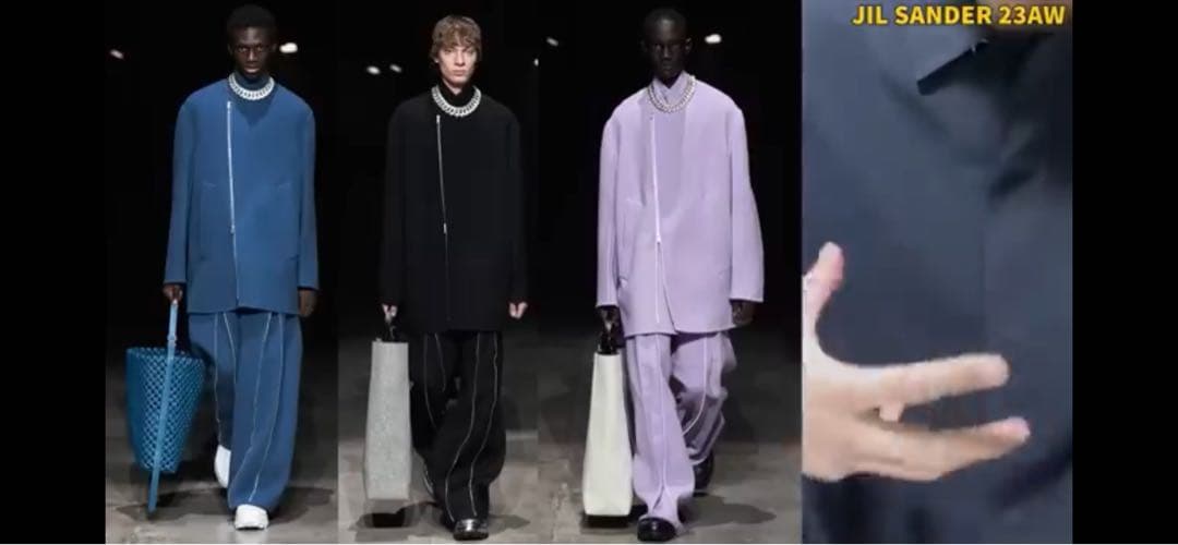 最終価格JILSANDER 23AW新品タグ付　ウールコート定価50万KMB