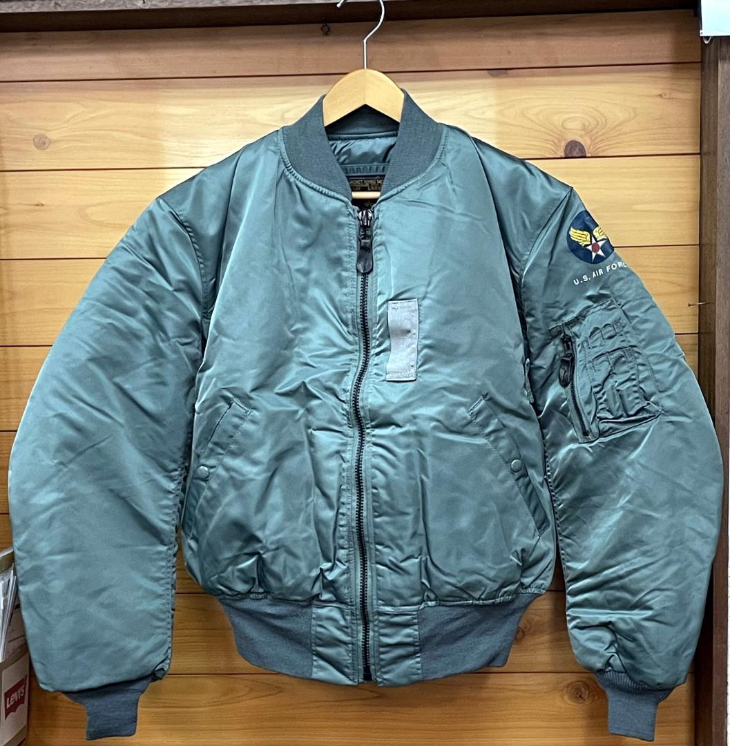 90s ALPHA社 USA製 MA-1 1stModel 復刻 Vintage