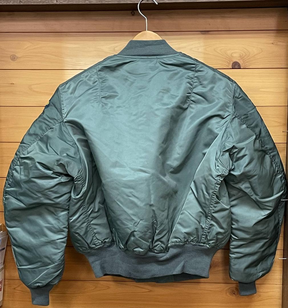 90s ALPHA社 USA製 MA-1 1stModel 復刻 Vintage