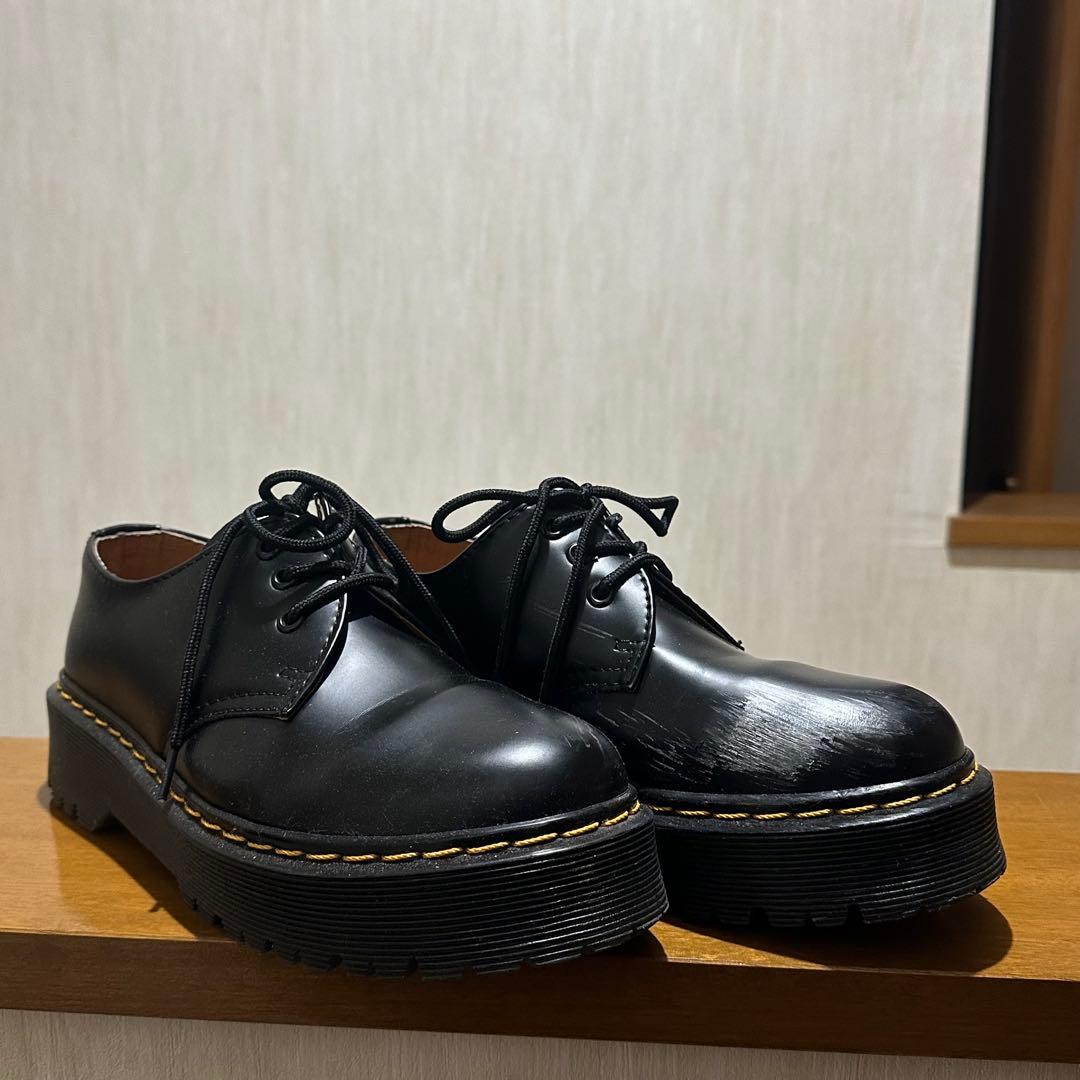 K*i様 ドクターマーチン ブラックレザーシューズ27cm