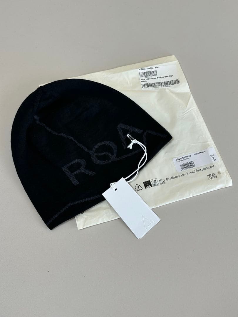 帽子 ROA Logo Wool Beanie