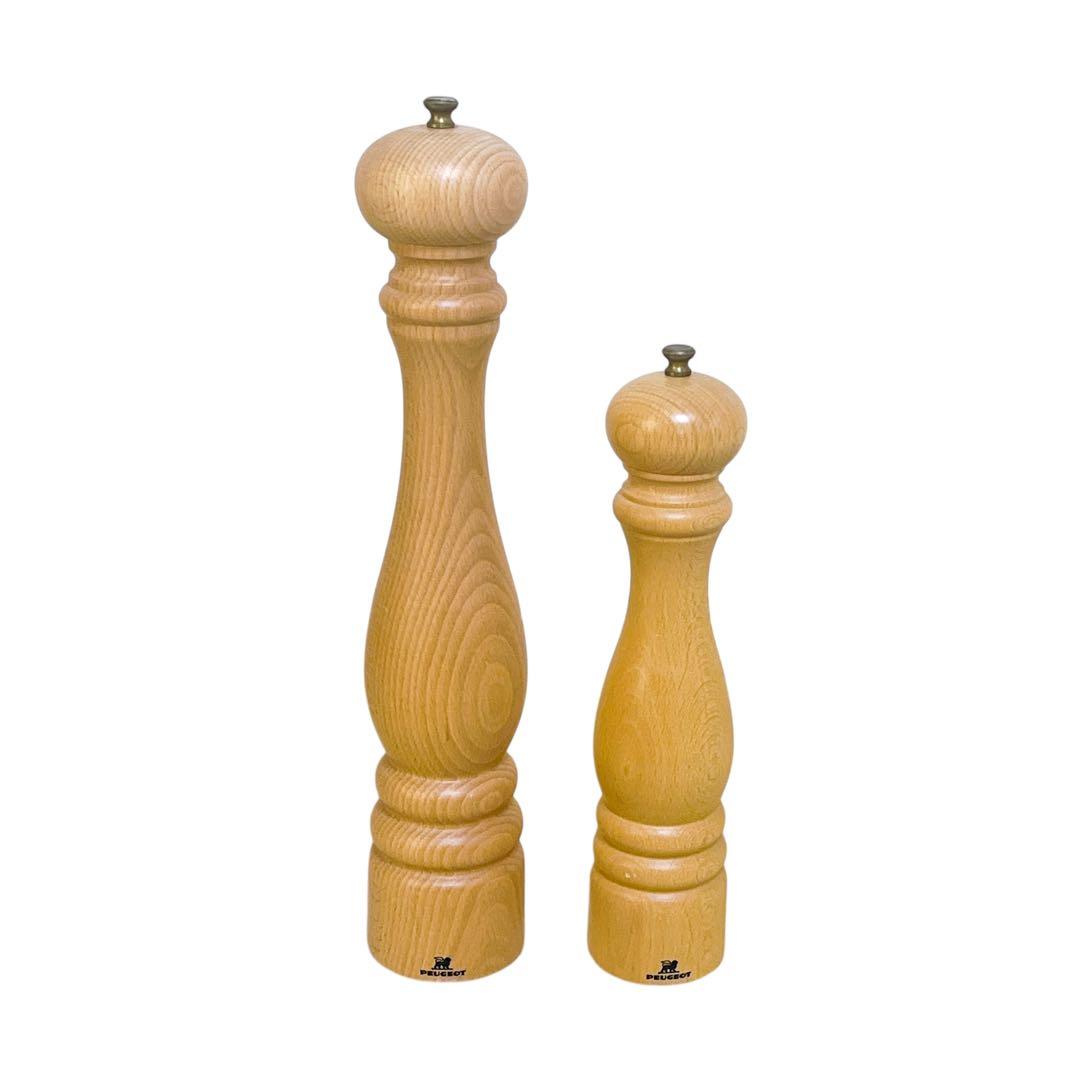 PEUGEOT プジョー　パリ 白木 ペッパーミル40cm &ソルトミル30cm