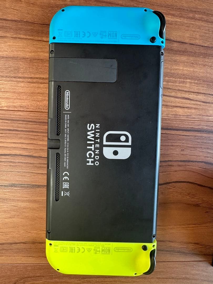 Nintendo Switch 本体 青/黄 256GSDカード付き