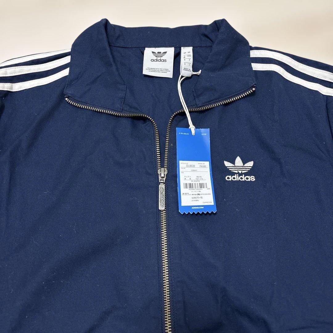新品❤️ adidas ジャージ 上下セット ネイビー トラックジャケット M