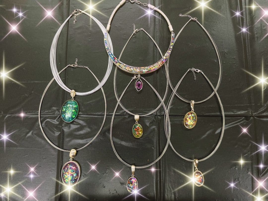 ハンドメイドネックレスセット販売