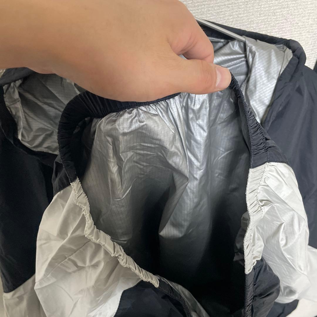 ミズノ(MIZUNO) サウナスーツ 減量着 ブラック×シルバー Mサイズ