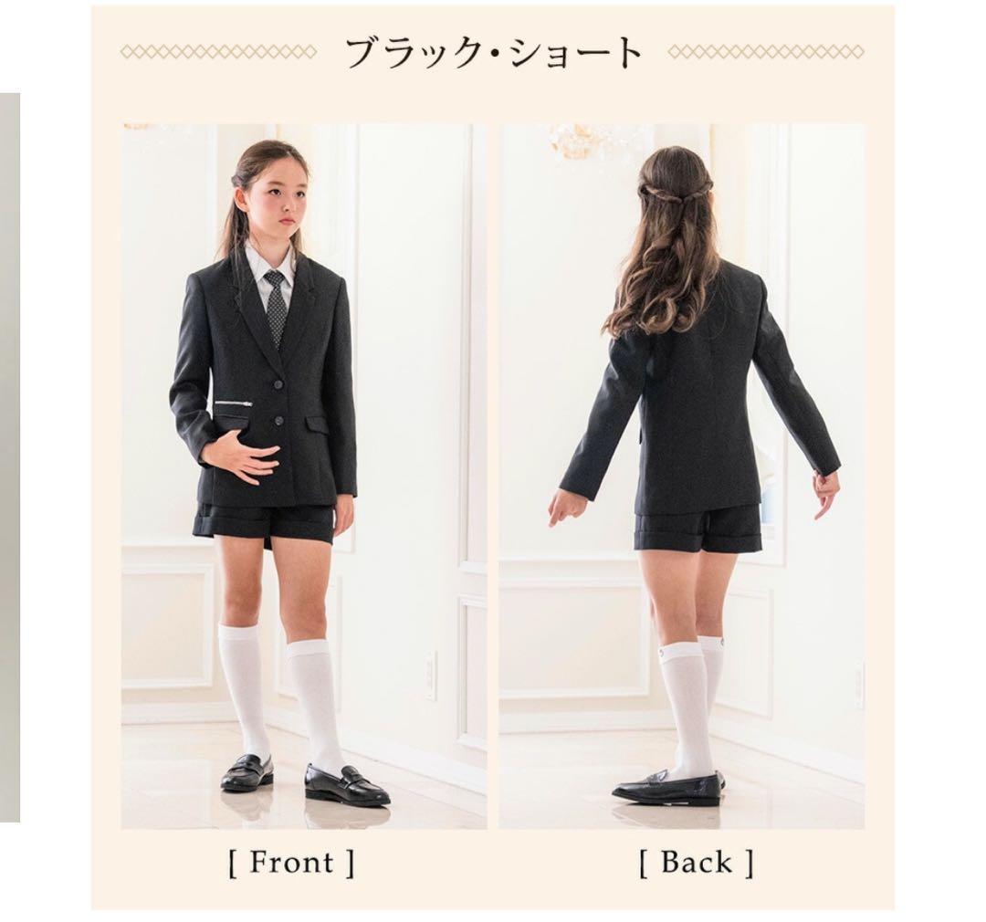 【美品】卒業式・入学式　スーツセット　160　女の子