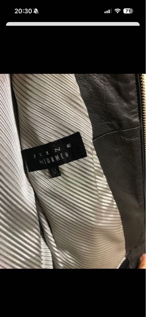 ゼロJLINE by JUNMEN ライダースジャケット 革ジャン