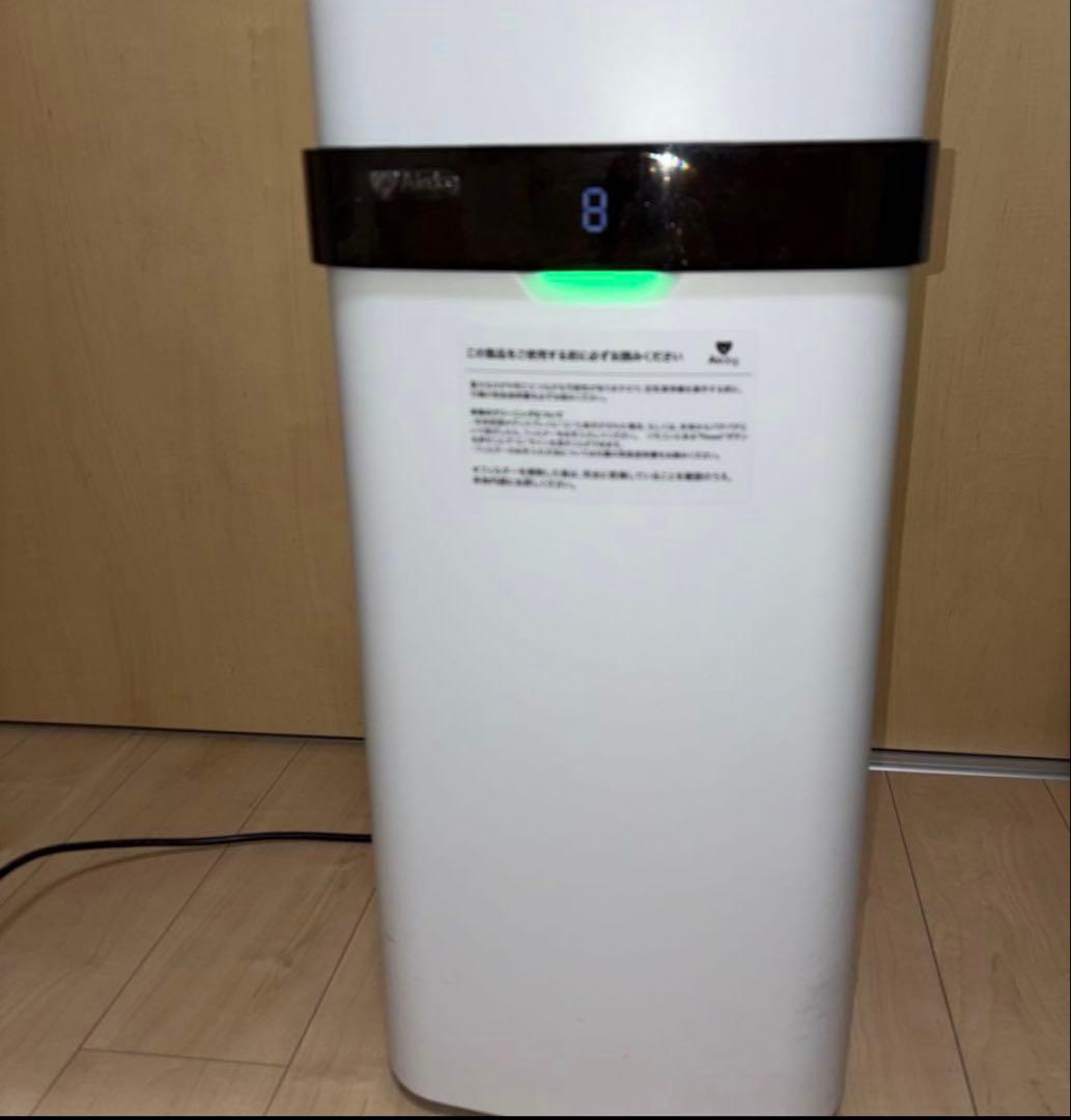 エアドッグ AIR AIR dockx5s 空気清浄機 ホワイト破損有り使用感有