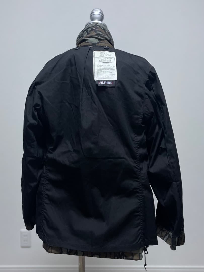 ジャケット・アウター 90S ALPHA M65 USA TREBARK supreme