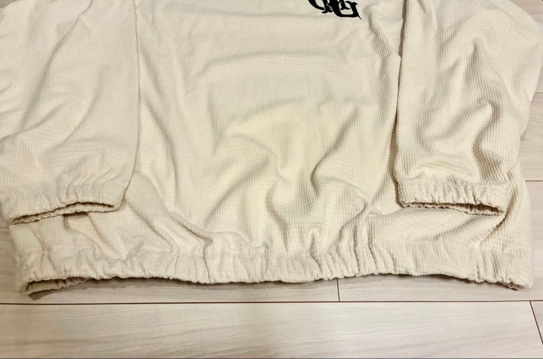 Cph/Golf CLUB WAFFLE P/O JKT 【WHITE】 L