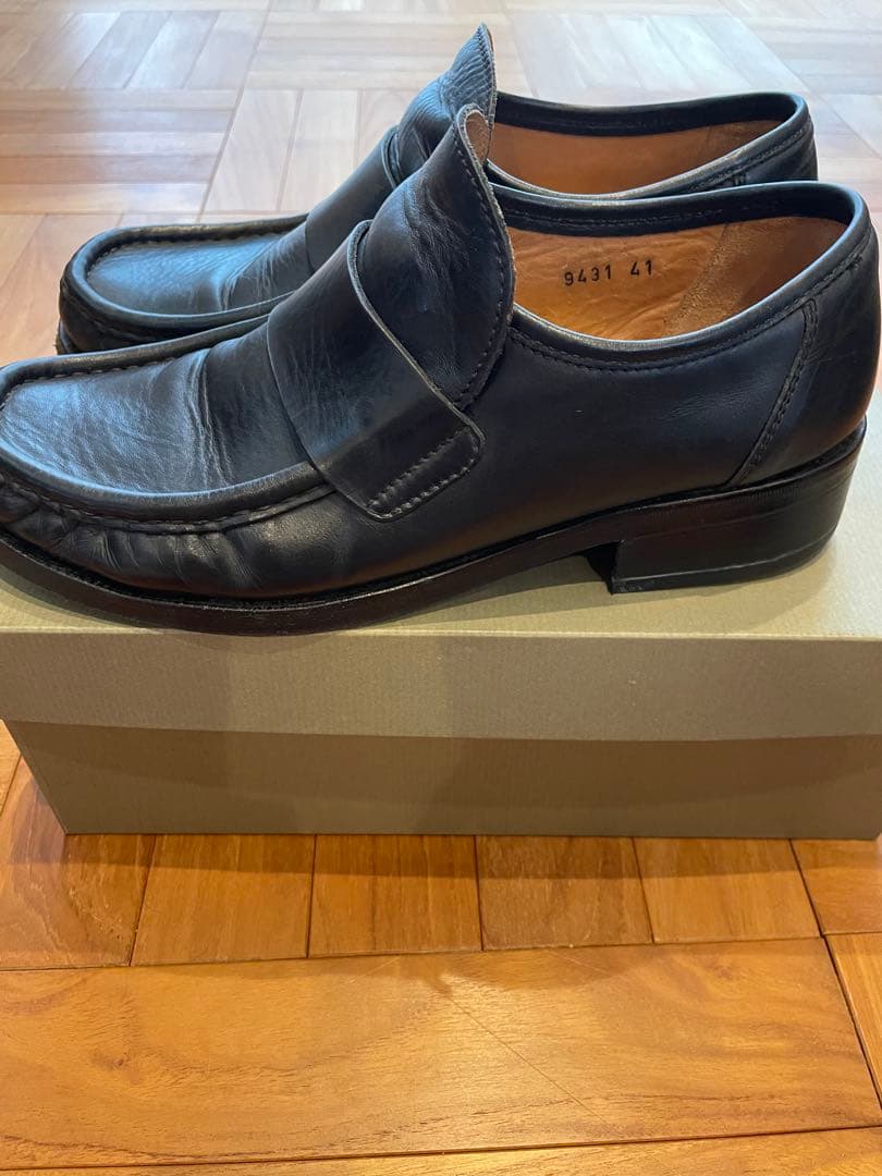 美品！Patrick cox 黒 ローファー 41