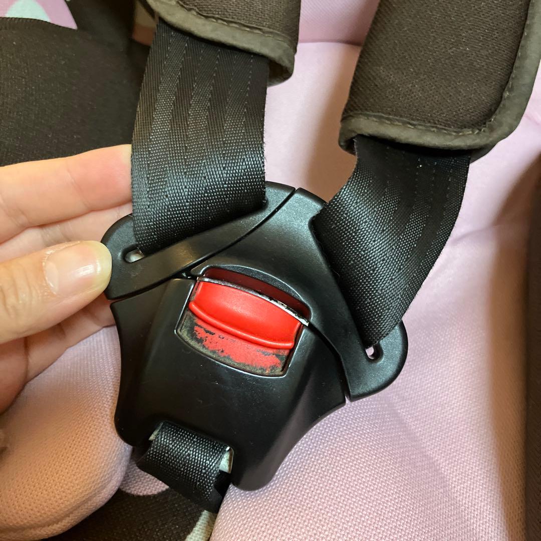 Joie チャイルドシート花柄 双子　新生児　4歳双子　ブラック　ピンク