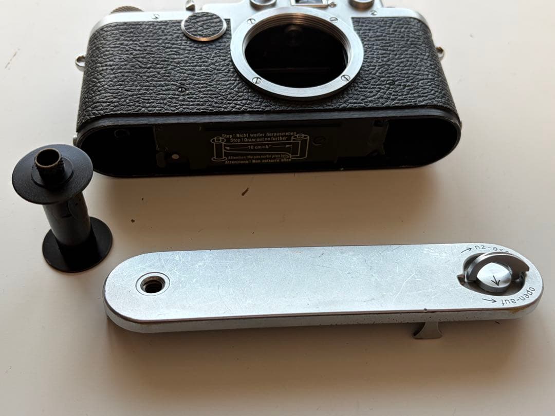 ライカ　Leica iic 本体 + Industar-22 レンズ
