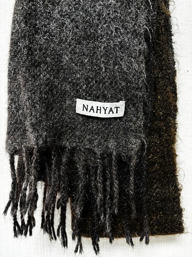 L'ECHOPPE_NAHYAT 別注 モヘア MIX ストール