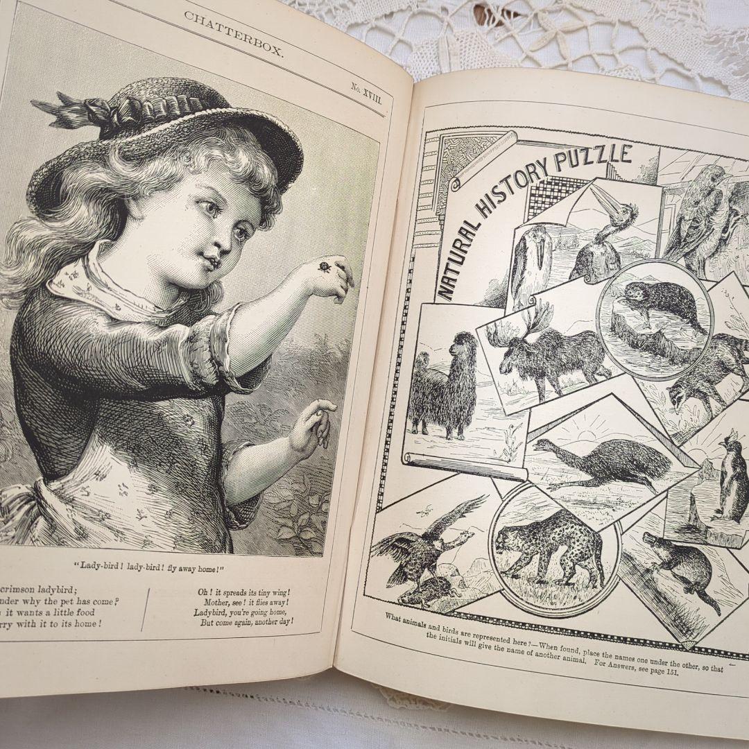 稀少1897アンティーク絵本 洋書 児童書 ヴィクトリアン ヴンテージ