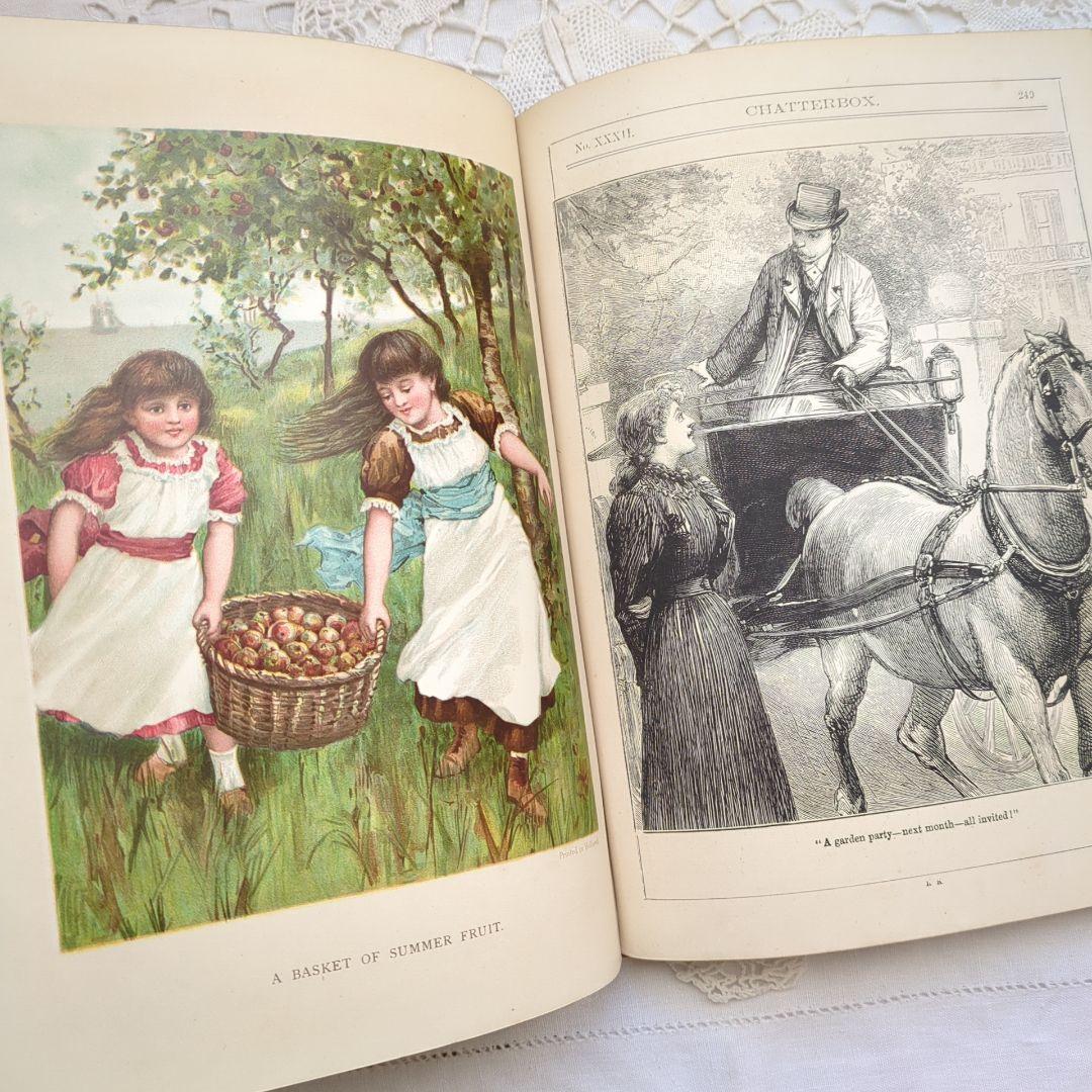 稀少1897アンティーク絵本 洋書 児童書 ヴィクトリアン ヴンテージ