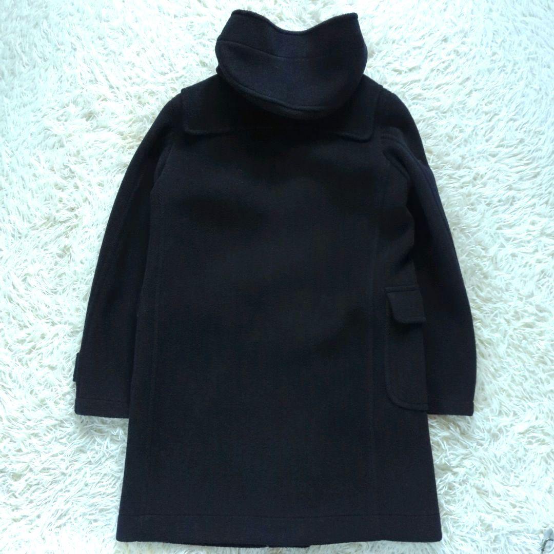 マッキントッシュ ダッフルコート ヘリンボーン ウール 英国製 ネイビー 38