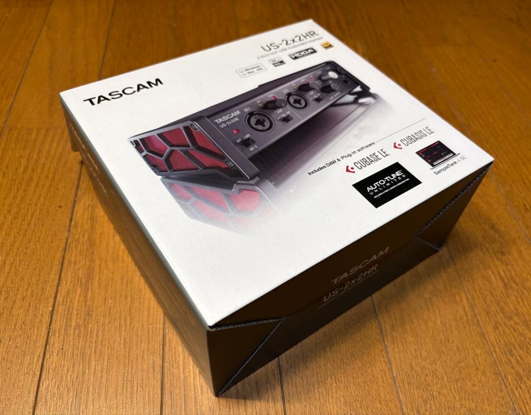 TASCAM US-2×2HR オーディオインターフェイス