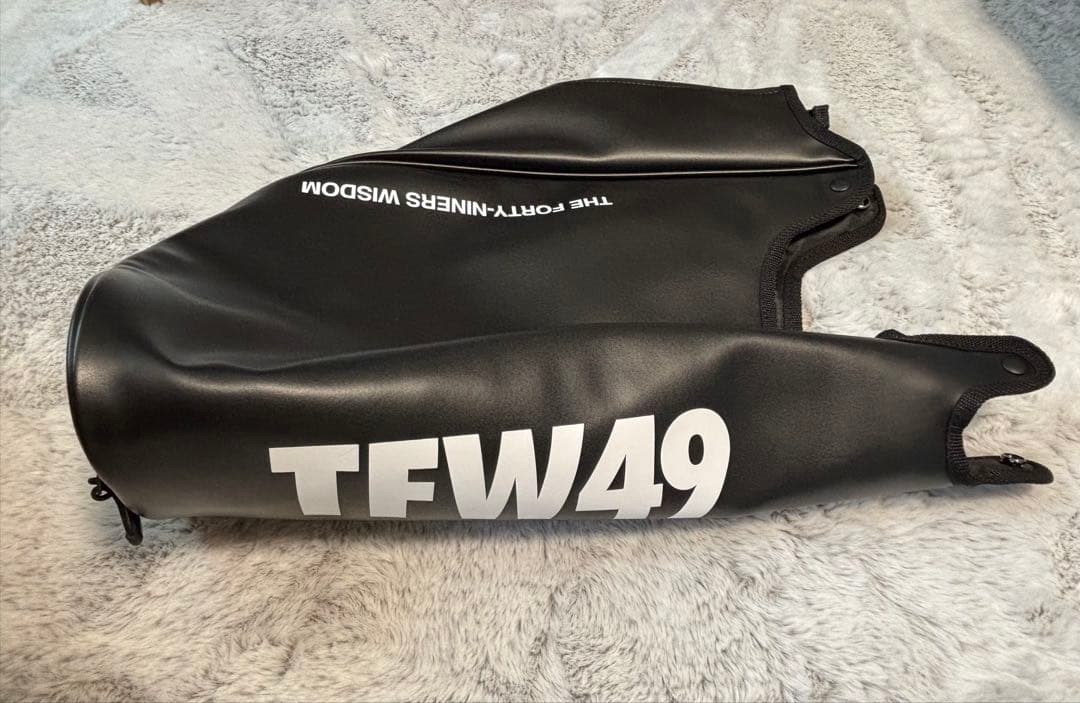 TFW49 NYLONキャディバッグ2025 ブラック