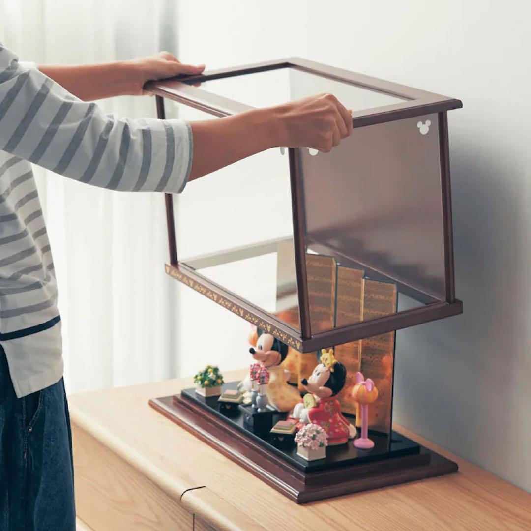 親王飾り専用ケース「ミッキーモチーフ」 ベルメゾン 雛人形 ケースのみ