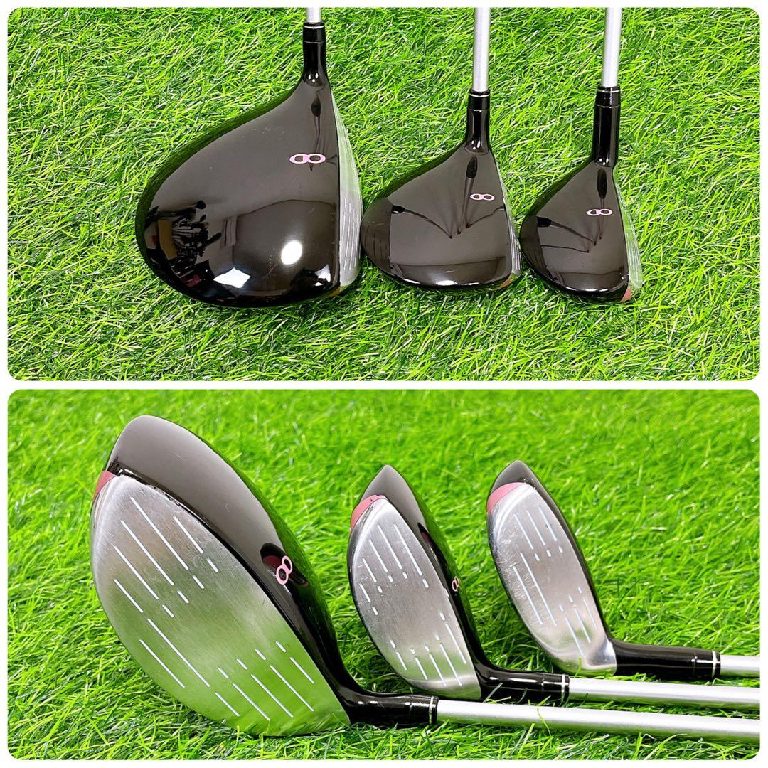 Callaway キャロウェイ　レバ　オンレッド　レディースゴルフクラブセット