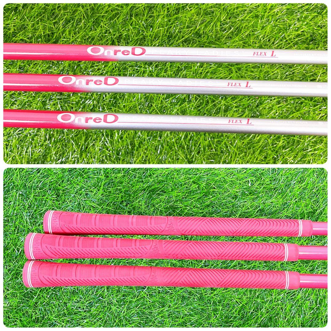 Callaway キャロウェイ　レバ　オンレッド　レディースゴルフクラブセット