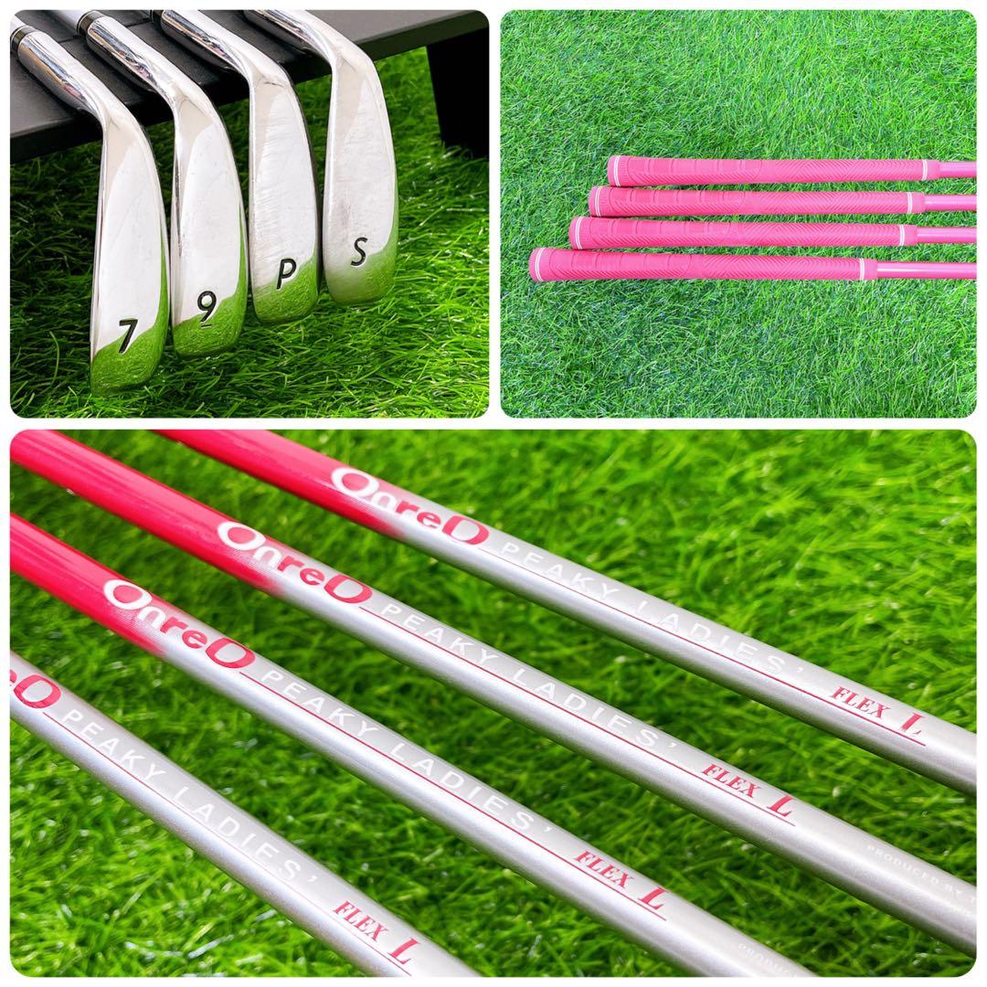 Callaway キャロウェイ　レバ　オンレッド　レディースゴルフクラブセット