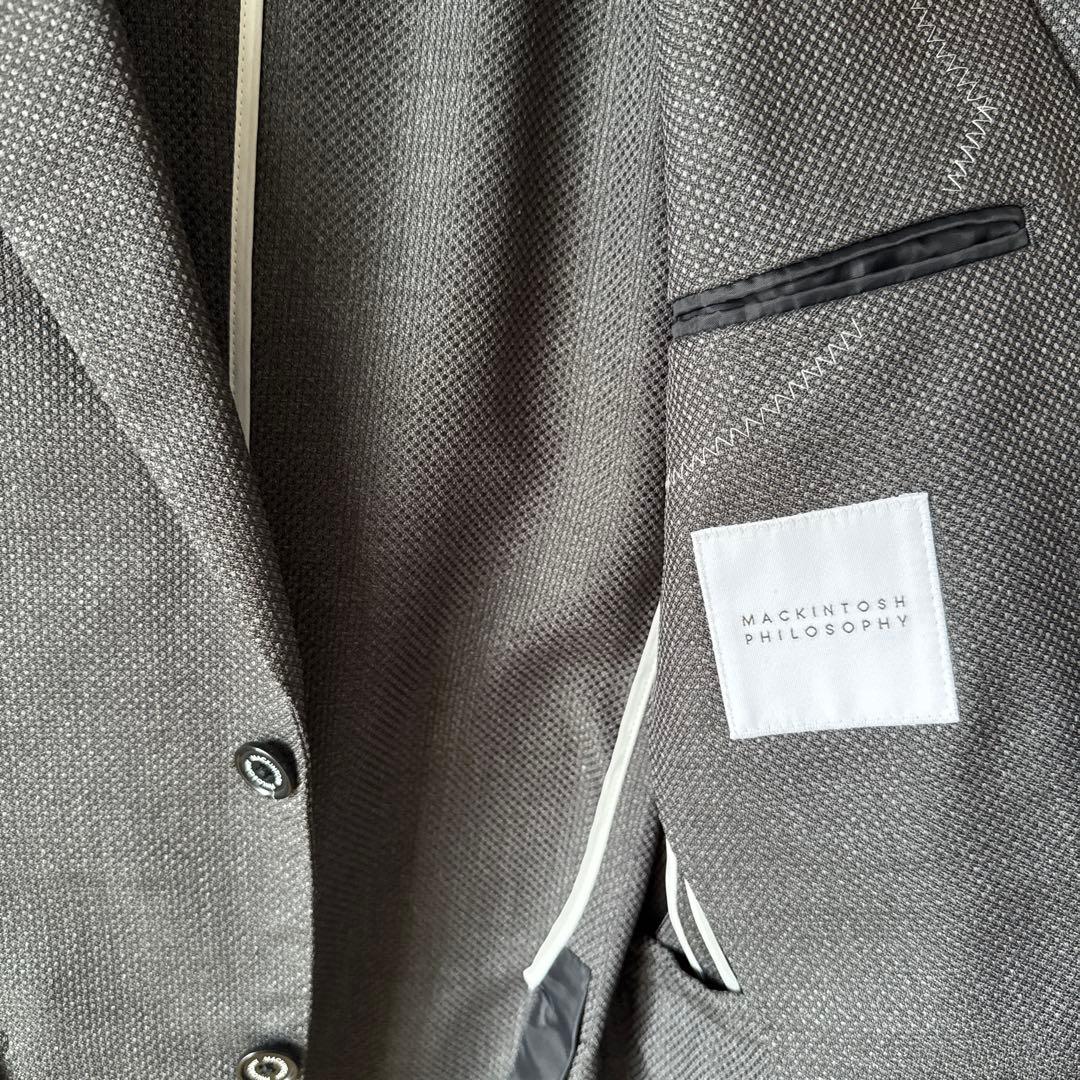 MACKINTOSH PHILOSOPHY セットアップスーツ　ダークグレー