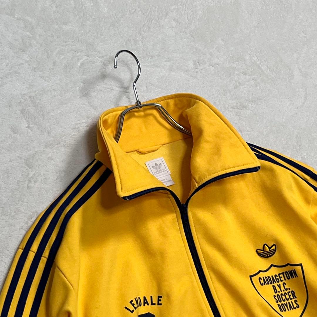『アディダス』00s トラックジャケット トレフォイル ジャージ スタンドカラー