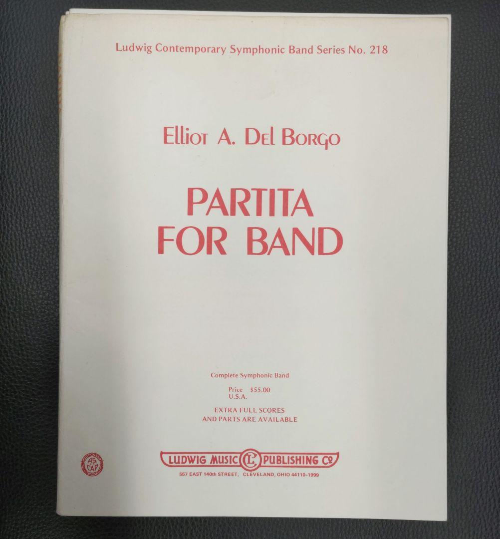 デル・ボルゴ　吹奏楽のためのパルティータ