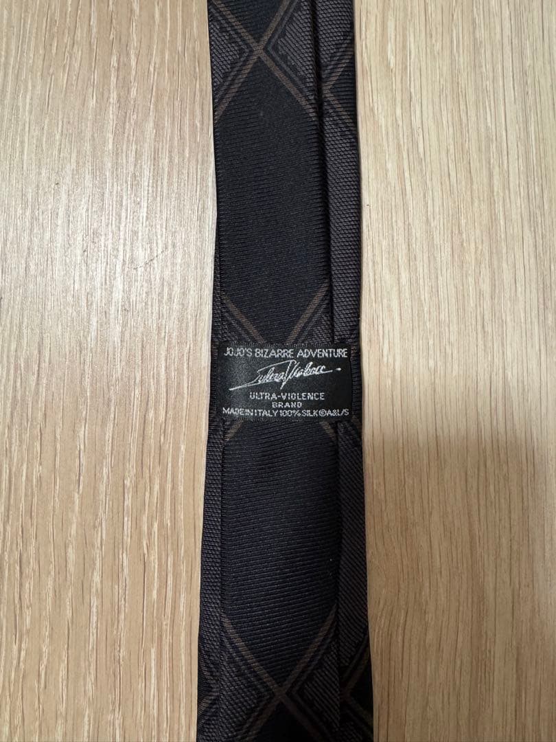 値下　吉良吉影ネクタイ ultra-violence × jojo ジョジョ